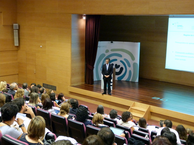 aspecto da sala do IPO do Porto