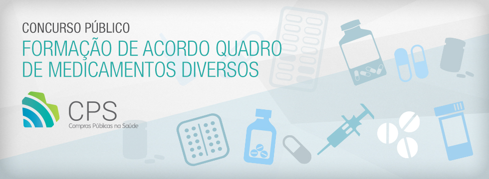 Concurso Público para formação de acordo quadro de medicamentos diversos