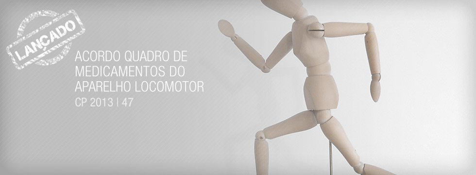 SPMS lança procedimento de concurso para a formação de um Acordo Quadro de Medicamentos do Aparelho Locomotor