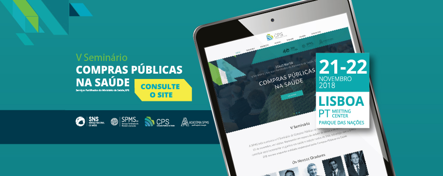 Site sobre “V Seminário de Compras Públicas na Saúde” já disponível