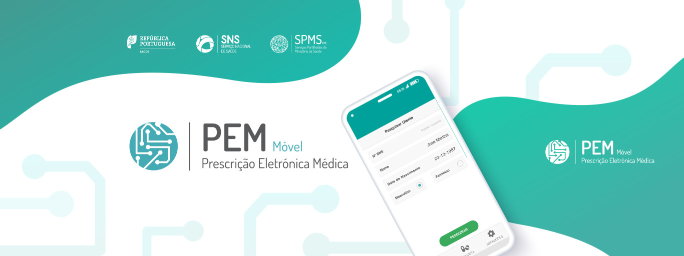 Banner pem móvel, logo, smartphone mockup