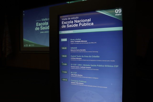 agenda visita escola nacional saude