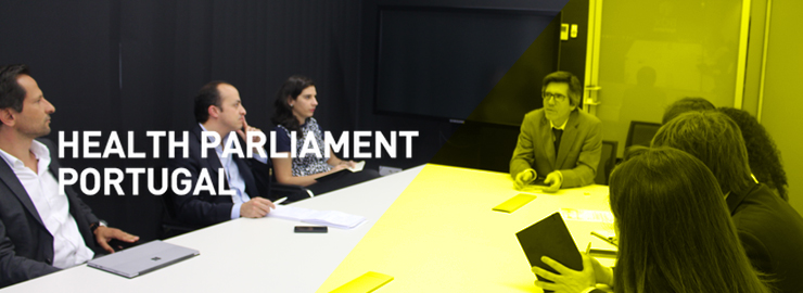 Health Parliament Portugal visita SPMS