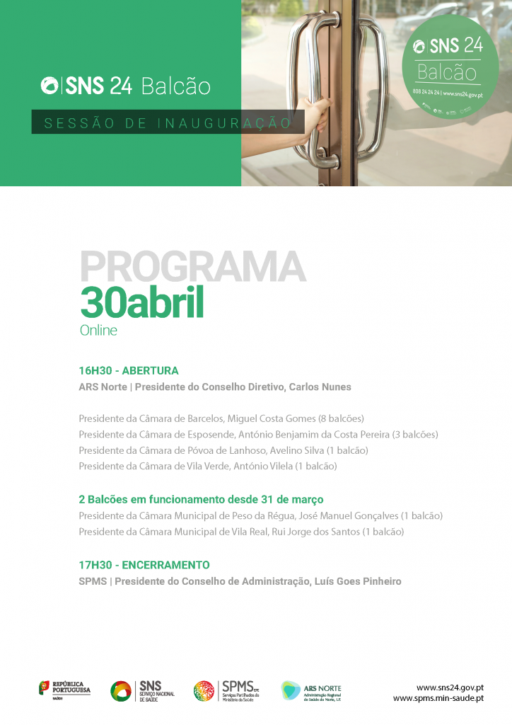 programa SNS24 Balcao-30abril