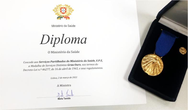 medalha grau de ouro_SPMS_mar2022