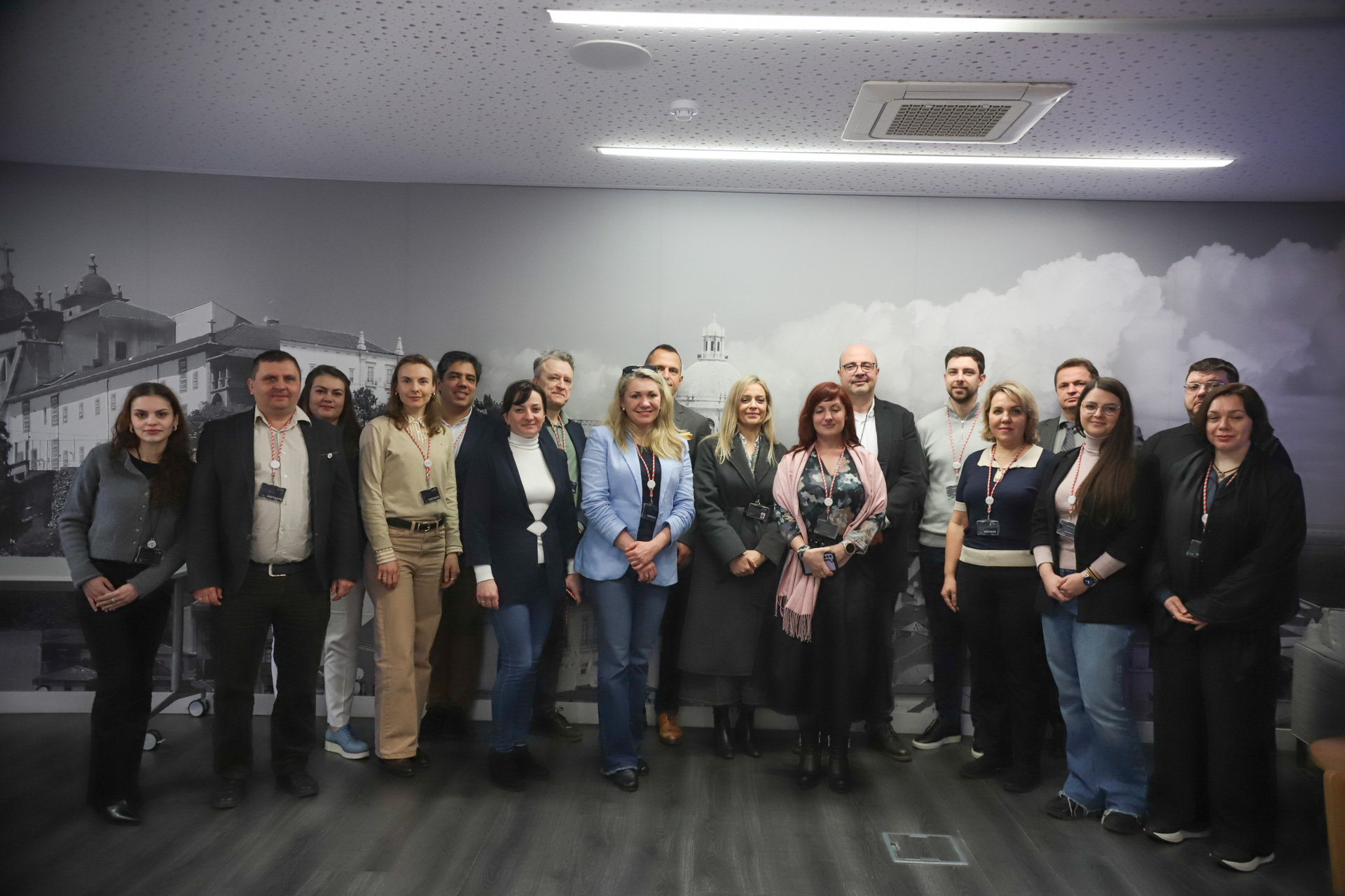 Comitiva ucraniana visita SPMS