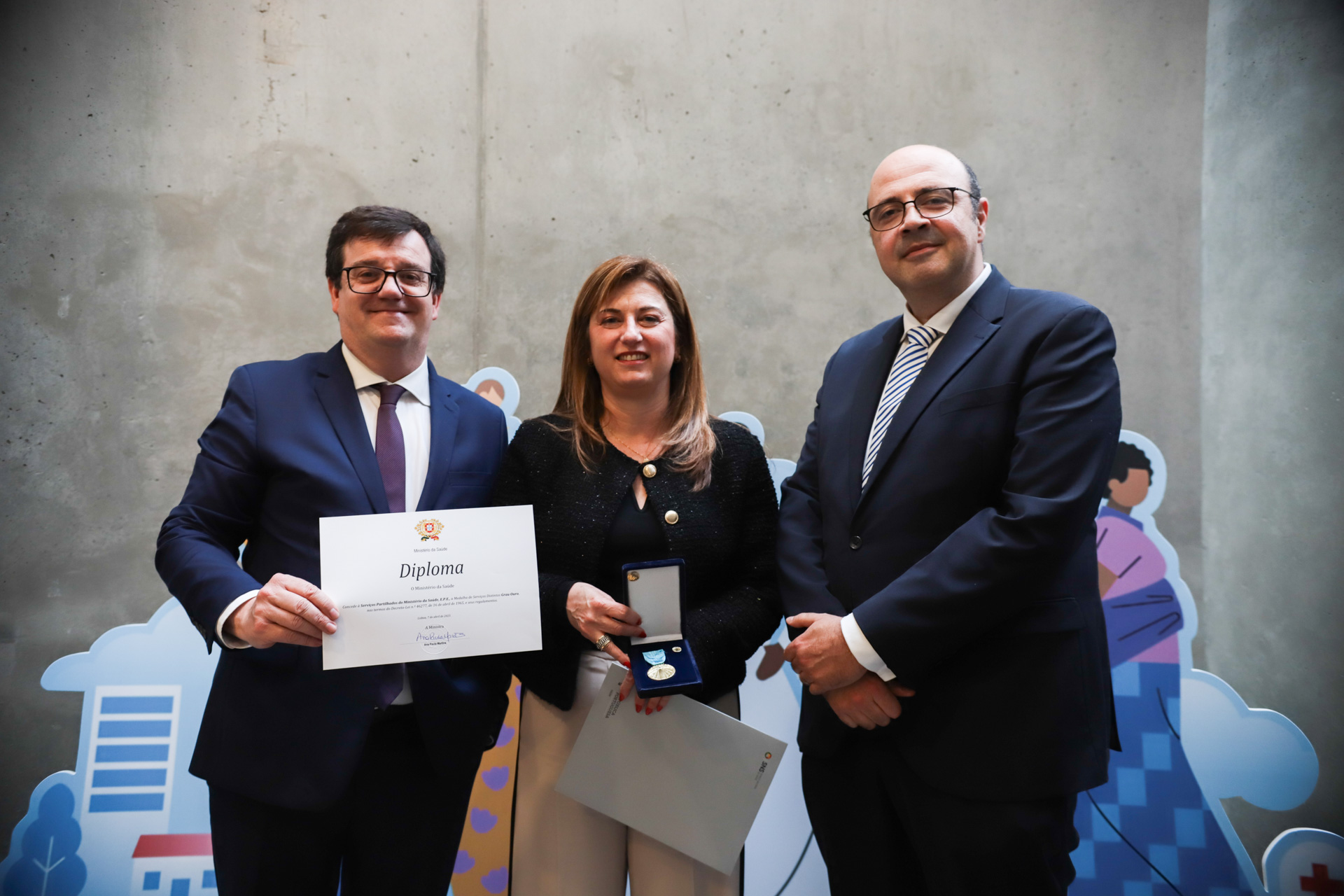 SPMS agraciada com Medalha de Serviços Distintos do Ministério da Saúde – Grau Ouro